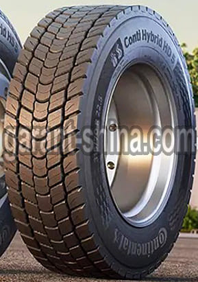 Continental Conti Hybrid HD5 (приводная) 315/70 R22.5 154/150L 18PR - Фото реальной шины на улице